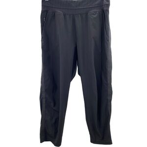 Athleta Women’s Black Ankle Jogger Track Pants Size 12